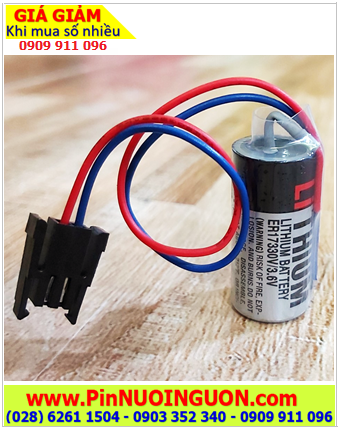Pin Toshiba ER17330V _Pin nuôi nguồn PLC Toshiba ER17330V lithium 3.6v 1700mAh chính hãng _Xuất xứ NHẬT 